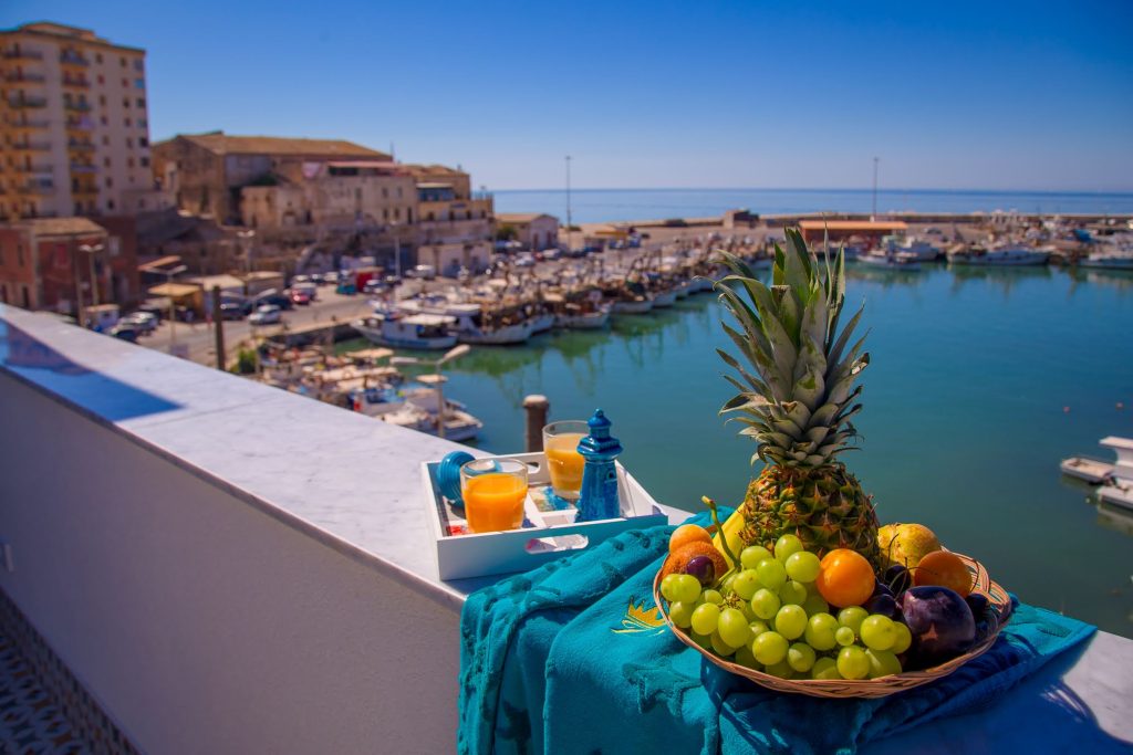 vista porto di Sciacca